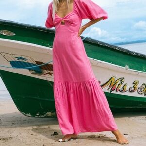 Billabong Pink Maxi Dress
